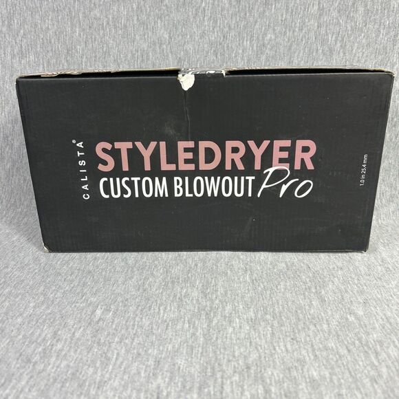 (OB) Calista StyleDryer Custom Blowout Pro Hair Drying Brush Pink 2 Atrachments - Picture 1 of 16